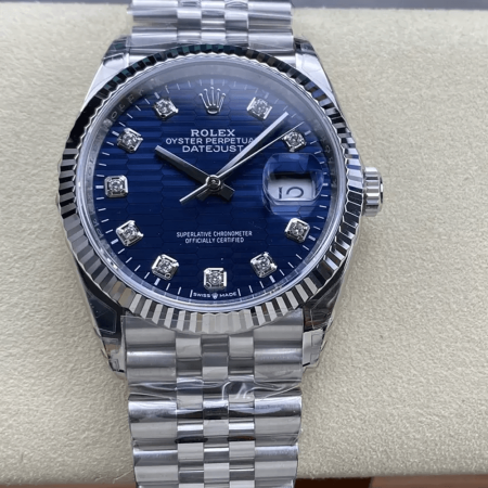 VS공장 롤렉스 데이저스트 와플 청판 다이얼 10P 다이아  쥬빌레 36mm 126234