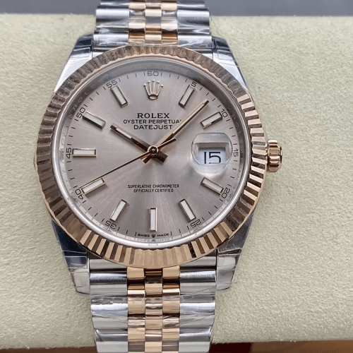 VS공장 롤렉스 데이저스트 썬버스트 바인덱스 다이얼 RG 콤비 쥬빌레 41mm 126331