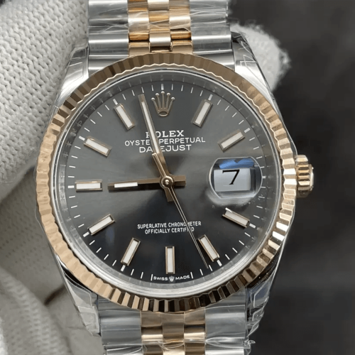 VS공장 롤렉스 데이저스트 그레이 인덱스 다이얼 로즈골드 36mm