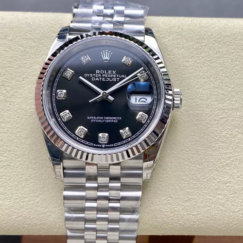 VS공장 롤렉스 데이저스트 블랙 10P 다이얼 36mm