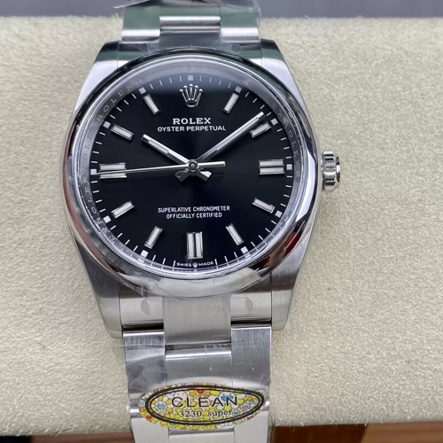 클린공장 롤렉스 오이스터 퍼페추얼 블랙 다이얼 36mm 126000