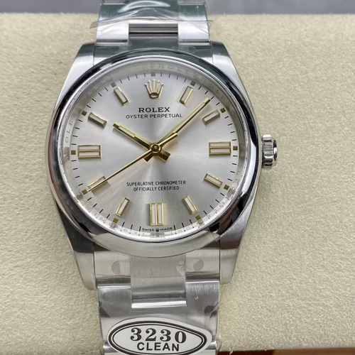 클린공장 롤렉스 오이스터 퍼페추얼 실버 다이얼 36mm 126000