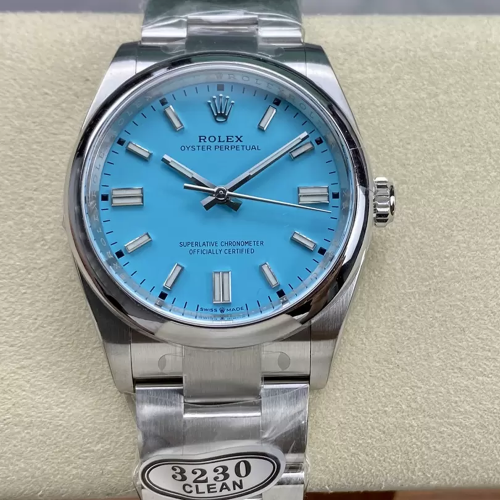클린공장 롤렉스 오이스터 퍼페추얼 터콰이즈 다이얼 36mm 126000