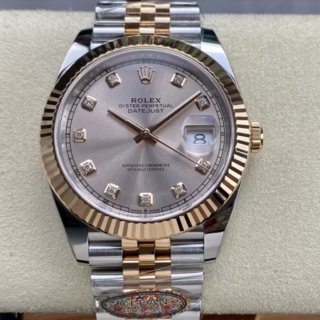 클린공장 롤렉스 데이저스트 썬더스트 다이얼 10P 다이아 RG 콤비 쥬빌레 41mm 126331