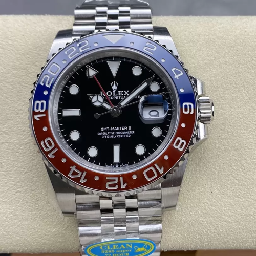 클린공장 롤렉스 GMT마스터 2 펩시 쥬빌레 40mm 126710 BLOR