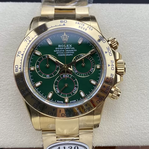 클린공장 롤렉스 데이토나 헐크 다이얼 옐로우 골드 금통 m116508