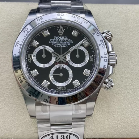 클린공장 롤렉스 스틸 데이토나 블랙 8P 다이얼 m116509