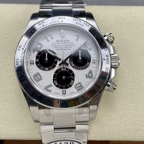 클린공장 롤렉스 스틸 데이토나 화이트 아라빅 다이얼 m116519