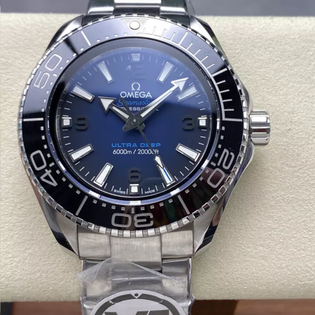 VR공장 오메가 씨마스터 울트라 딥 플래닛 오션 6000M 청판 45.5mm
