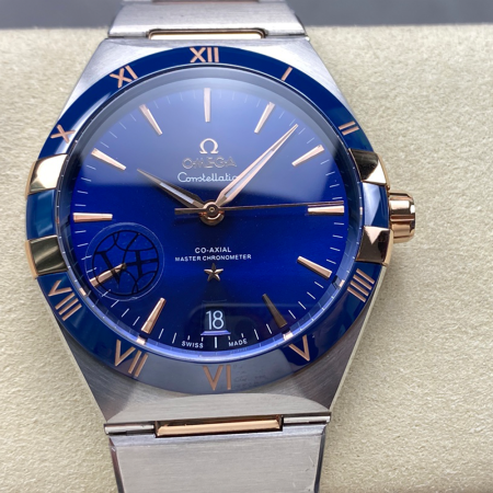 V+공장 오메가 컨스텔레이션 청판 콤비 41mm 131.30.41.21.99.001