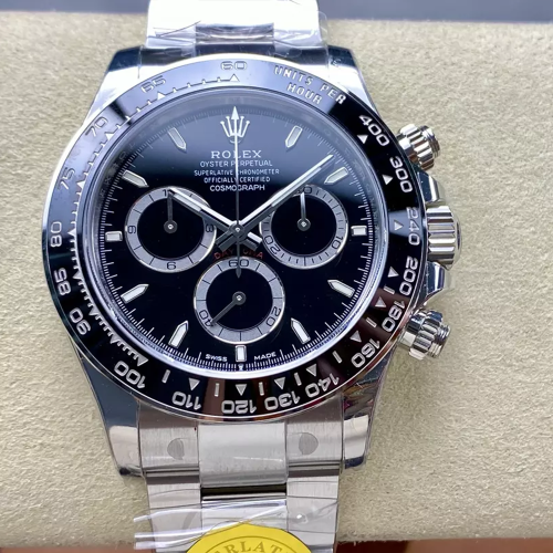 VS공장 롤렉스 세라믹 데이토나 블랙 다이얼 40mm 126500