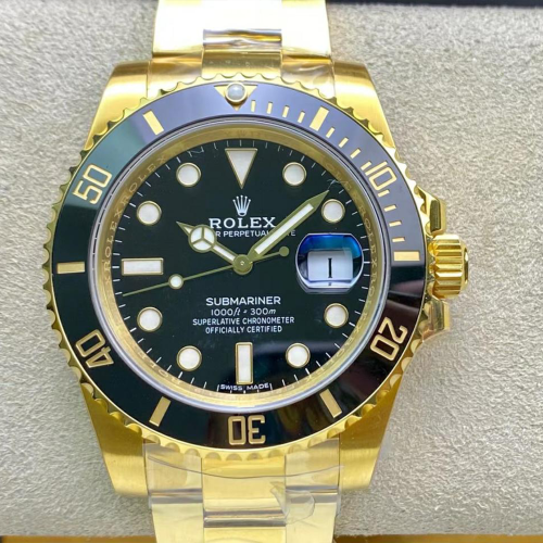 VS공장 롤렉스 서브마리너 블랙 다이얼 금통 40mm 116618