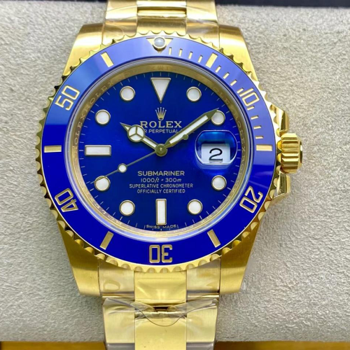 VS공장 롤렉스 서브마리너 청판 다이얼 금통 40mm 116618LB