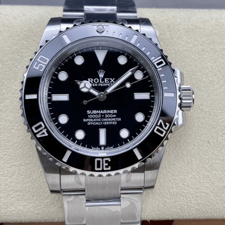 VS공장 롤렉스 신형 서브마리너 블랙 다이얼 논 데이트 41mm 124060