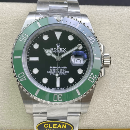 클린공장 롤렉스 신형 서브마리너 스타벅스 검판 41mm 126610