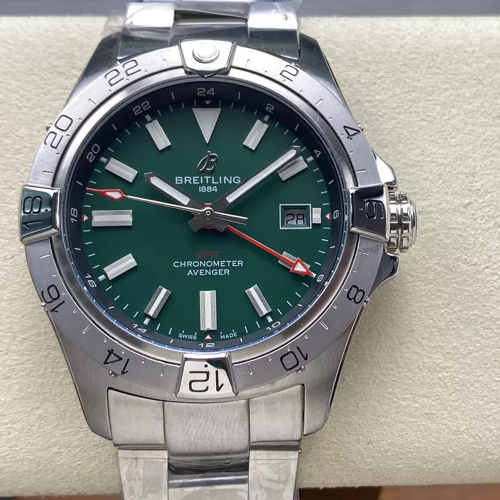 BLS공장 브라이틀링 어벤져 그린 다이얼 44mm