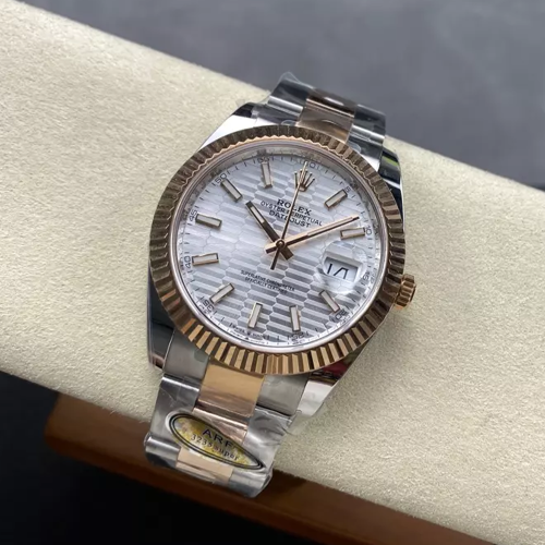 ARF공장 롤렉스 데이저스트 와플 실버 다이얼 로즈골드 콤비 오이스터 41mm