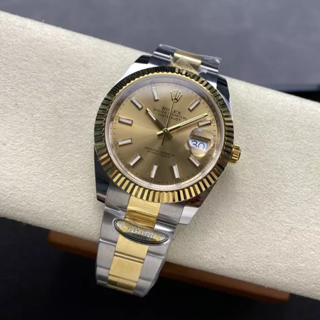 ARF공장 롤렉스 데이저스트 샴폐인 인덱스 다이얼 옐로우 골드 콤비 오이스터 41mm