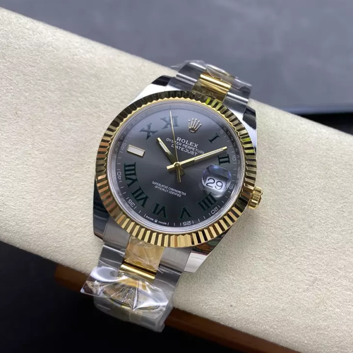 ARF공장 롤렉스 데이저스트 윔블던 다이얼 옐로우 골드 콤비 오이스터 41mm