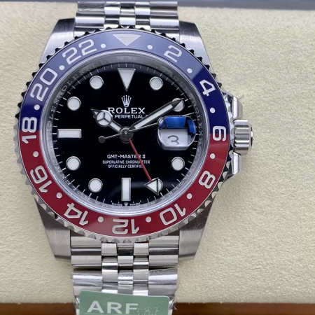 ARF공장 롤렉스 GMT 마스터2 펩시 쥬빌레 m126710