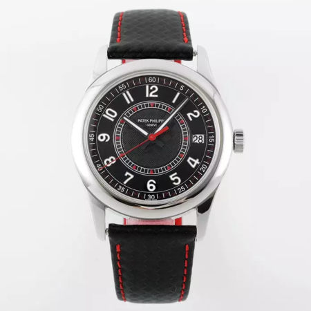 PPF공장 파텍필립 칼라트라바 6007G 블랙/레드 다이얼 6007G