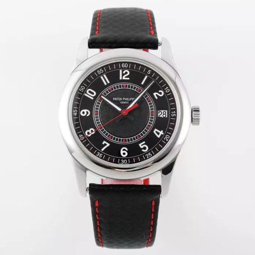 PPF공장 파텍필립 칼라트라바 6007G 블랙/레드 다이얼 6007G