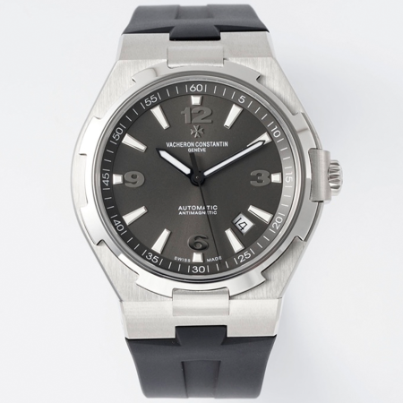 PPF공장 바쉐론콘스탄틴 오버시즈 그레이 다이얼 42mm 러버밴드 447040