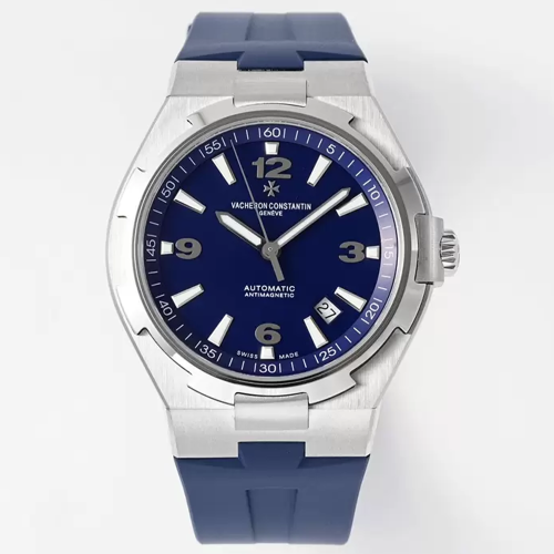 PPF공장 바쉐론콘스탄틴 오버시즈 청판 다이얼 42mm 러버밴드 447040