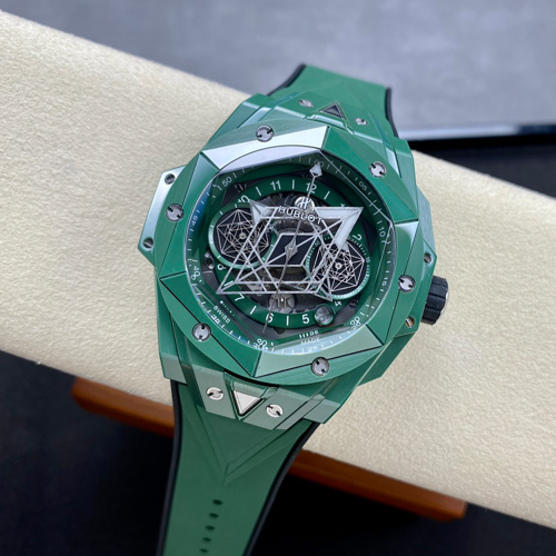 BBF공장 위블로 빅뱅 상 블루 II 그린 세라믹 418.GX.5207.RX.MXM22