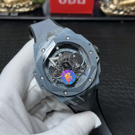 BBF공장 위블로 빅뱅 상 블루 II 그레이 세라믹 418.FX.8007.RX.MXM21