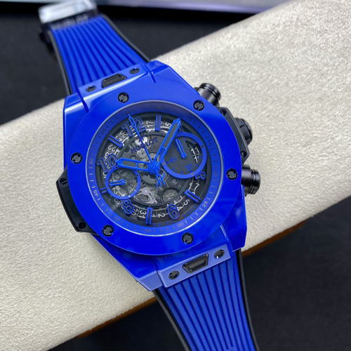 BBF공장 위블로 빅뱅 유니코 블루 세라믹 45mm 411.ES.5119.RX