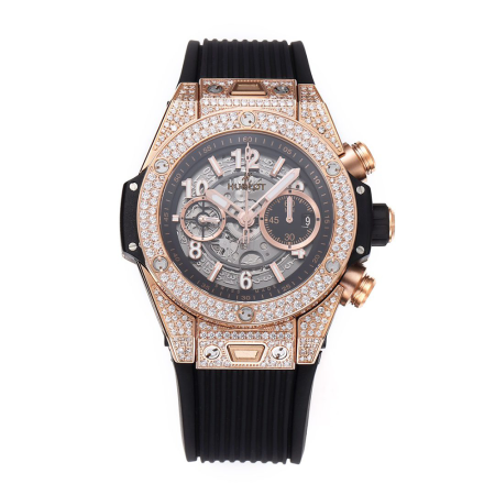 BBF공장 위블로 빅뱅 유니코 로즈골드 풀 다이아 44mm 421.OX.1180.RX.1104