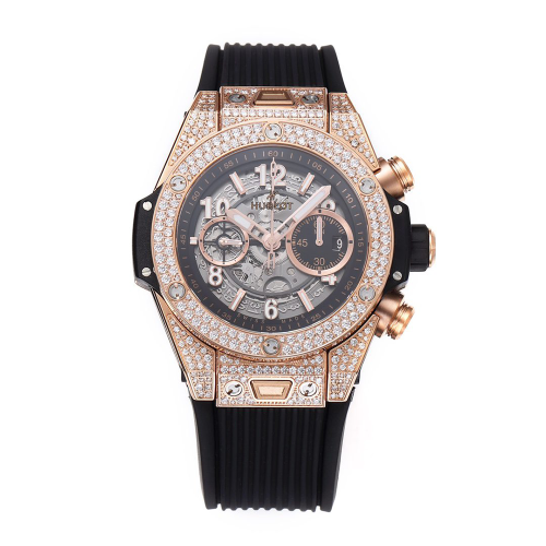 BBF공장 위블로 빅뱅 유니코 로즈골드 풀 다이아 44mm 421.OX.1180.RX.1104