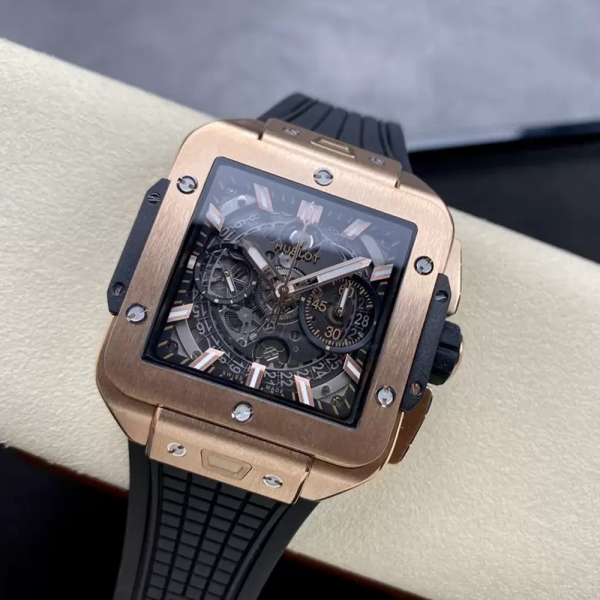 BBF공장 위블로 스퀘어 뱅 로즈골드 금통 42mm 821.OX.0180.RX