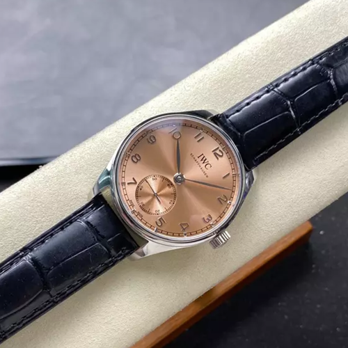 GR공장 IWC 포르투기저 살몬 다이얼 실버 41mm IW358313