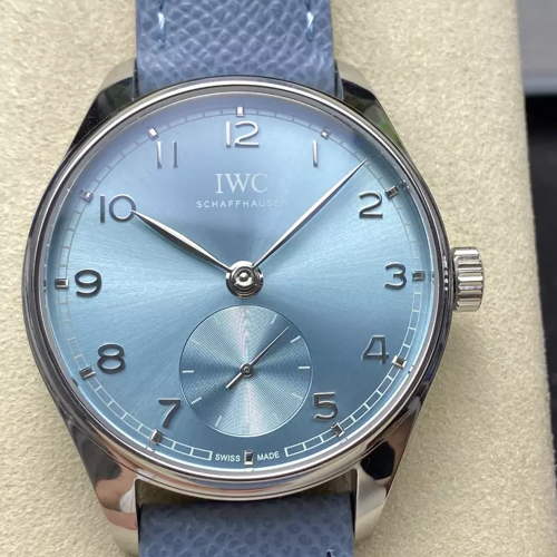 GR공장 IWC 포르투기저 플래티넘 다이얼 실버 41mm IW358402