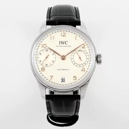 APS공장 IWC 포르투기저 오토매틱 크림/골드 다이얼 42mm IW501701
