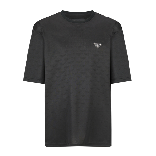 프라다 테크니컬 저지 반팔 티셔츠