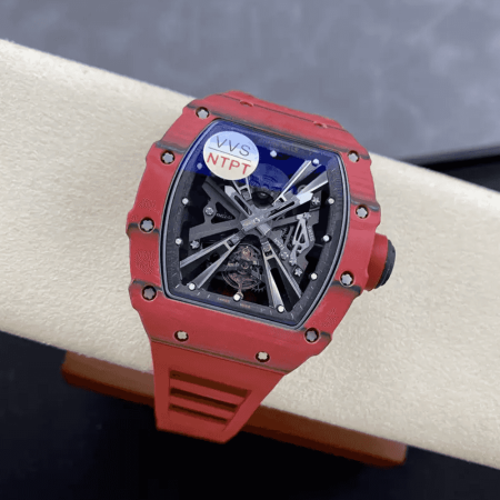 VVS공장 리차드밀 레드 카본 티타늄 뚜르비옹 RM 12-01