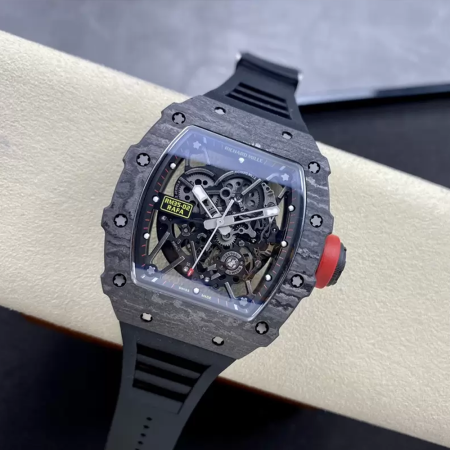 소닉공장 리차드밀 라파엘 나달 블랙 카본 / 블랙 러버밴드 RM35-02