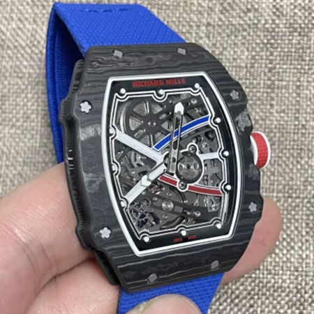 CNC커스텀 리차드밀 RM67-02 엑스트라 플랫 블랙 카본 세바스티앙 오지에 V5