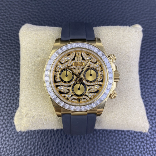 클린공장 롤렉스 데이토나 타이거 커스텀 모이사나이트 세팅 커스텀 116588 TBR