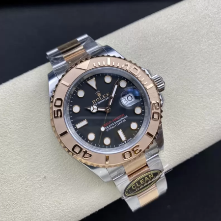 클린공장 롤렉스 요트마스터 블랙 다이얼 콤비 40mm 126621