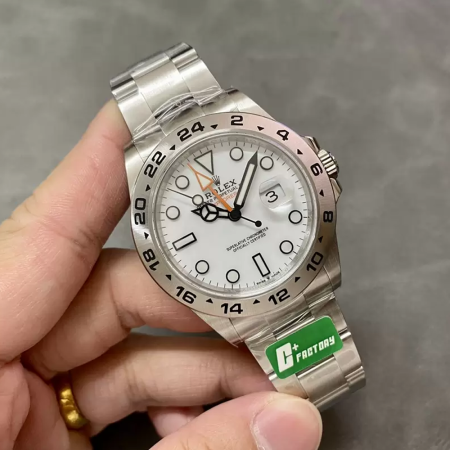 C+공장 롤렉스 익스플로러2 흰판 42mm M226570-0002
