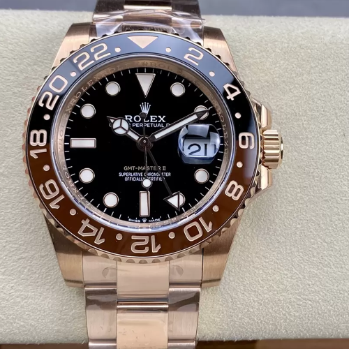 C+공장 롤렉스 GMT마스터 2 루트비어 로즈골드 금통 m126715chnr