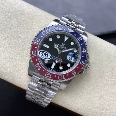 EW공장 롤렉스 GMT 마스터2 펩시 쥬빌레 126710