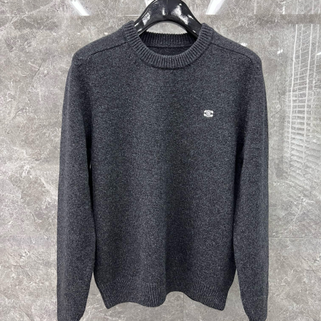 셀린느 트리옹프 크루넥 스웨터 울 & 캐시미어