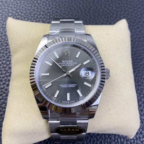 클린공장 롤렉스 데이저스트 그레이 다이얼 바인덱스 오이스터 41mm 126334