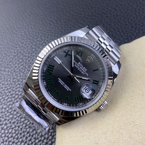클린공장 롤렉스 데이저스트  그레이 윔블던 로만 다이얼 쥬빌레 41mm 126334