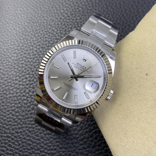 클린공장 롤렉스 데이저스트 실버 다이얼 바인덱스 오이스터 41mm 126334